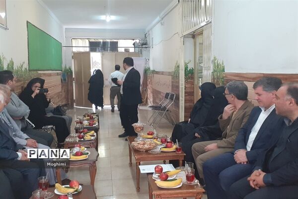 مراسم کلنگ‌زنی دبستان خیرساز شهید مفتح منطقه ۱۳
