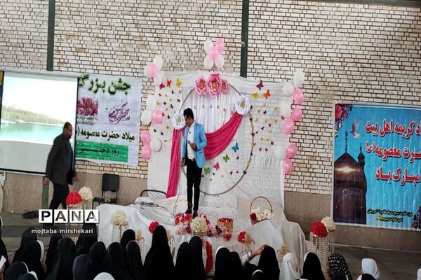 حضور دختران حضرت معصومه در شهرستان سرچهان