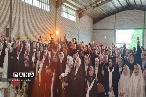 حضور دختران حضرت معصومه در شهرستان سرچهان