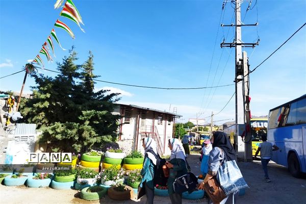 اردوی تفریحی دانش‌آموزان دبستان پرنیان شهرستان ابرکوه