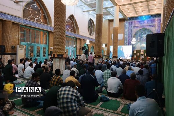 گردهمایی فاتحان خرمشهر در شهرستان قرچک