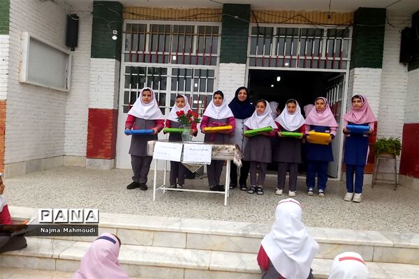 برپایی طرح صبحگاه عصمت در دبستان آیت الله غفاری خاتم