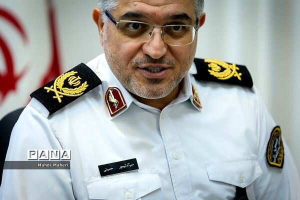 بازدید جانشین رئیس پلیس راهور از خبرگزاری پانا