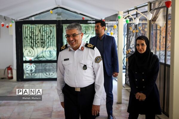 بازدید جانشین رئیس پلیس راهور از خبرگزاری پانا