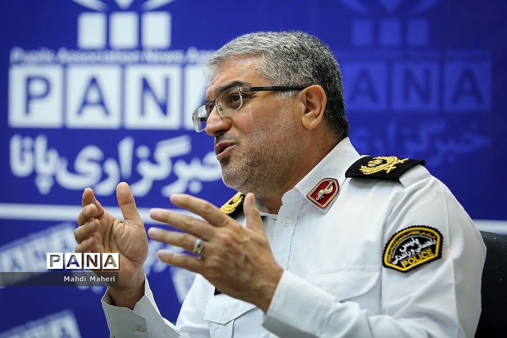 بازدید جانشین رئیس پلیس راهور از خبرگزاری پانا