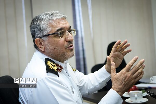 بازدید جانشین رئیس پلیس راهور از خبرگزاری پانا