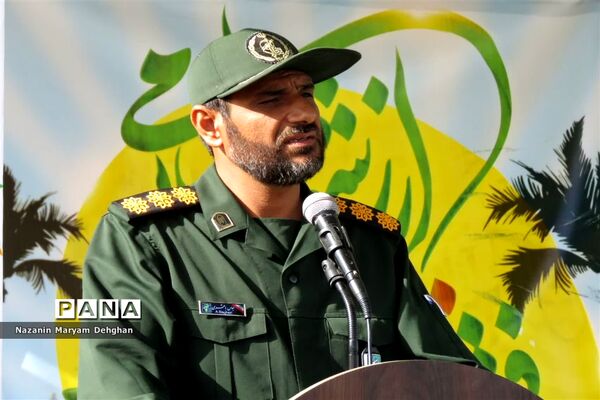 صبحگاه مشترک نیروهای نظامی و انتظامی شهرستان خاتم همزمان با سالروز آزادسازی خرمشهر