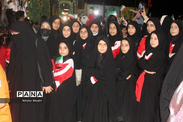 اجتماع بزرگ سلام فرمانده ۲ در بوشهر