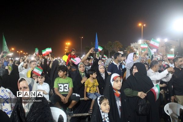 اجتماع بزرگ سلام فرمانده ۲ در بوشهر