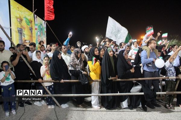 اجتماع بزرگ سلام فرمانده ۲ در بوشهر