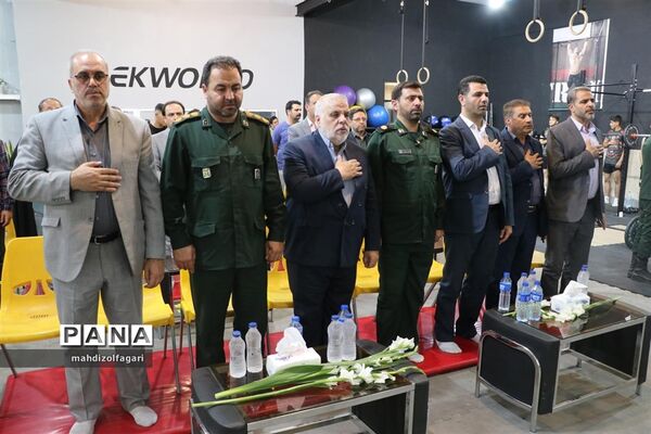 افتتاحیه سالن کراس فیت مجموعه سوم خرداد به مناسبت سالروز آزادسازی خرمشهر