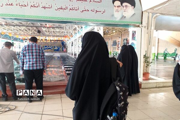 اردوی معنوی اعضاء کارگروه‌های تربیتی در گلزار شهدای ملارد