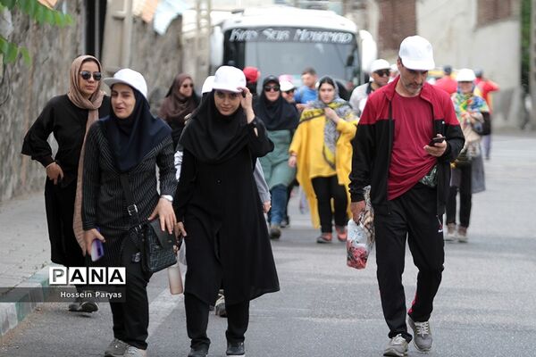 همایش کوهپیمایی همکاران حوزه ستادی و اداره‌کل آموزش و پرورش شهر تهران