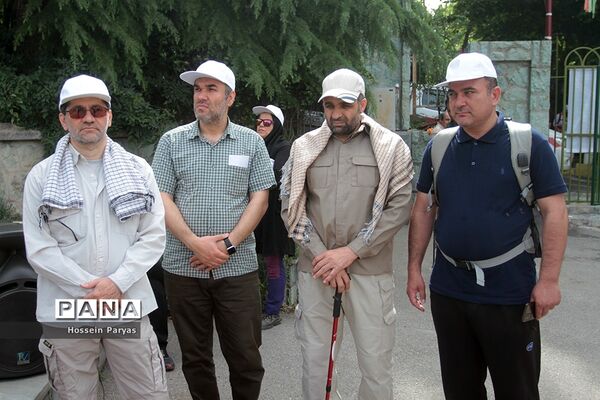 همایش کوهپیمایی همکاران حوزه ستادی و اداره‌کل آموزش و پرورش شهر تهران