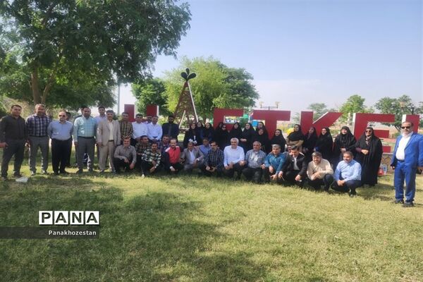 اردوی راهیان پیشرفت مسئولان سازمان دانش‌آموزی خوزستان به مناسبت سالروز آزادسازی خرمشهر قهرمان