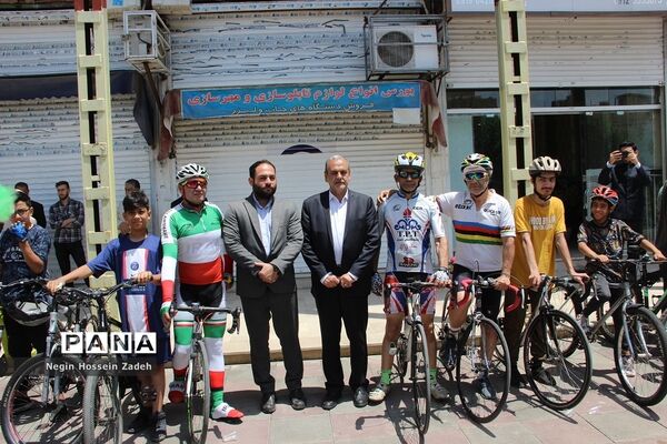 همایش دوچرخه‌سواری درشهرستان اسلامشهر