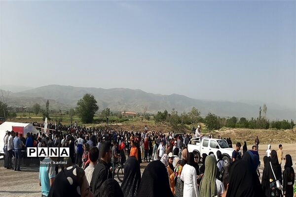 پیاده‌روی خانوادگی به‌مناسبت دهه کرامت در شهرستان مانه وسملقان