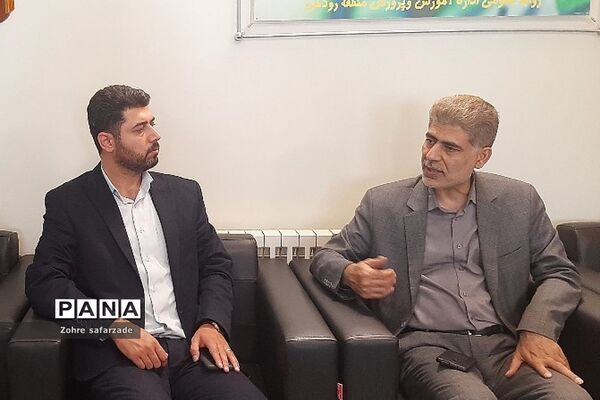 بازدید رئیس مرکز سنجش و پایش وزارت آموزش و پرورش از حوزه‌های اجرای امتحانات نهایی خردادماه رودهن