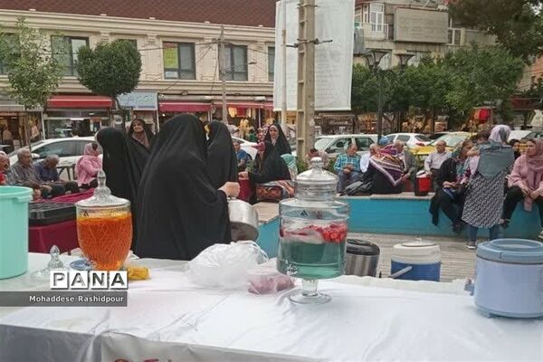 برگزاری جشن دهه کرامت درمنطقه باغ فیض اسلامشهر