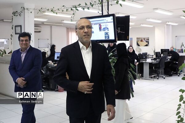 حضور رئیس کمیسیون عمران و حمل و نقل شورای شهر در خبرگزاری پانا