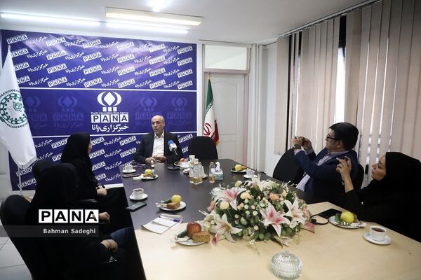 حضور رئیس کمیسیون عمران و حمل و نقل شورای شهر در خبرگزاری پانا
