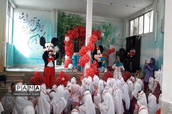 برگزاری جشن الفبا در مدرسه آزاده ورامین