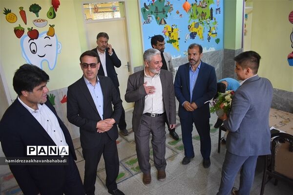 افتتاح اتاق تربیت‌بدنی شهید ابراهیم هادی آموزشگاه حکیم ملا عبدالله بهاباد