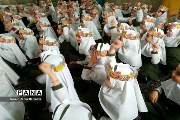 جشن الفبای دانش‌آموزان پایه اول آموزشگاه الله‌اکبر اسلامشهر
