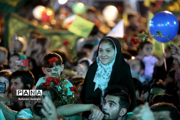 اجتماع امام رضایی‌ها در میدان خراسان