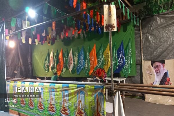 برپایی موکب‌ها نذری در مشهد مقدس  به مناسبت ولادت امام رضا (ع)