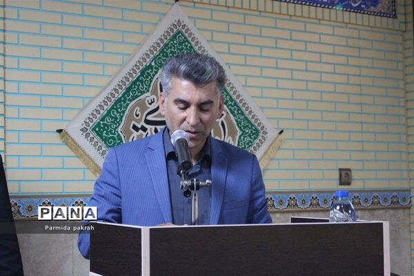 حضور خادمان حرم مطهر رضوی (ع) در اداره کل آموزش و پرورش کرمانشاه