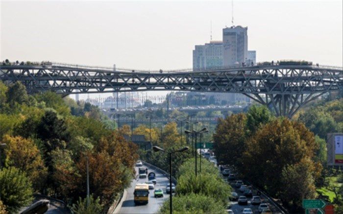 پل طبیعت نارنجی می‌شود