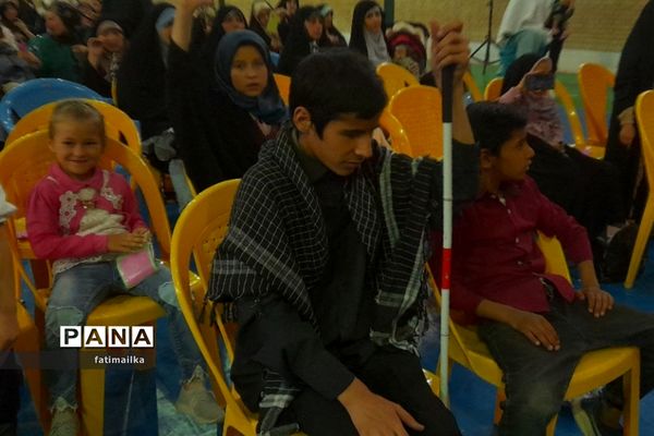 جشن بزرگ دهه کرامت در سالن ورزشی الزهرا شهرستان فیروزکوه