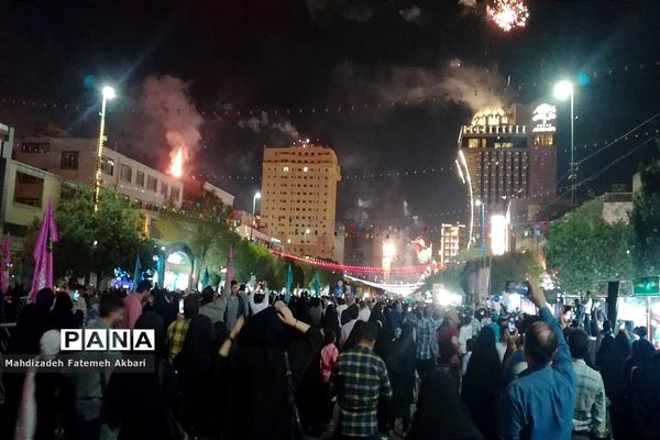 جشن بزرگ امام رضایی‌ها با شور و نوایی متفاوت در پایتخت معنوی ایران