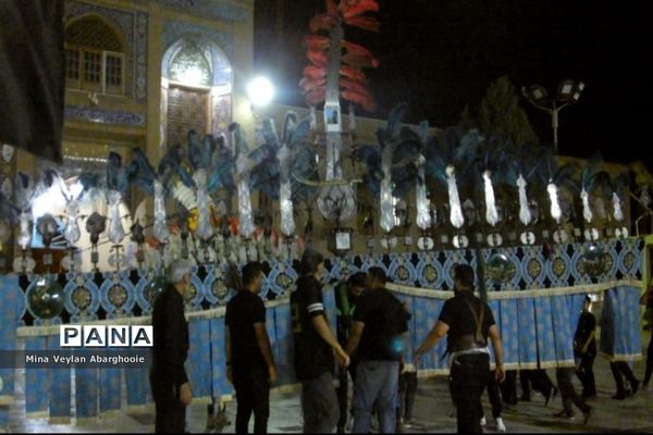 آیین علم و علامت کشی محرم در پیشوا