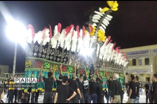 آیین علم و علامت کشی محرم در پیشوا