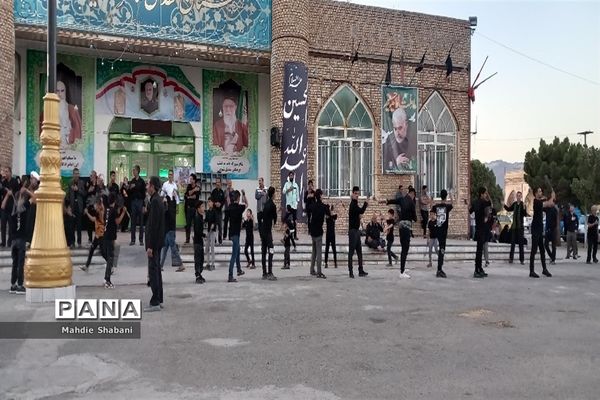 حضور هیات مذهبی شهر فرح دشت در امامزاده سید محمد کاشمر