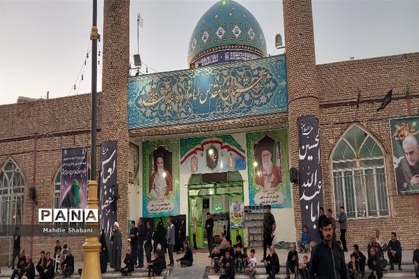 حضور هیات مذهبی شهر فرح دشت در امامزاده سید محمد کاشمر