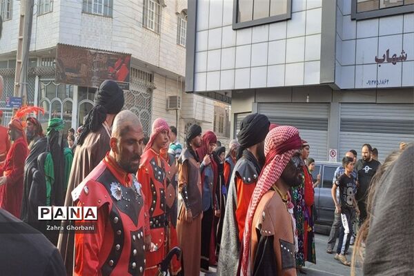 کاروان نمادین «اسرای کربلا» هیات دخیل العباس