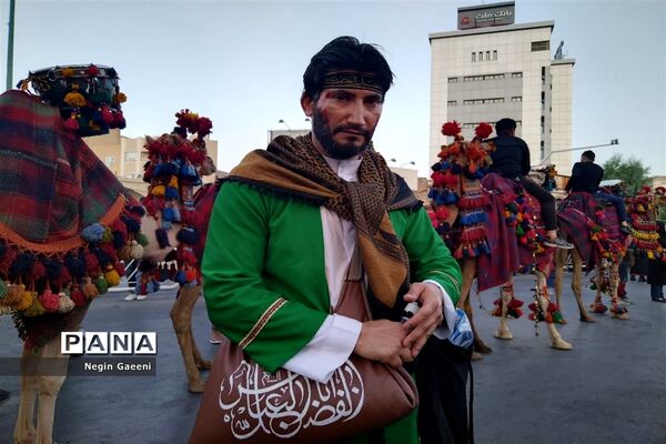 کاروان نمادین «اسرای کربلا» هیات دخیل العباس