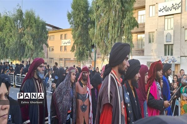 کاروان نمادین «اسرای کربلا» هیات دخیل العباس
