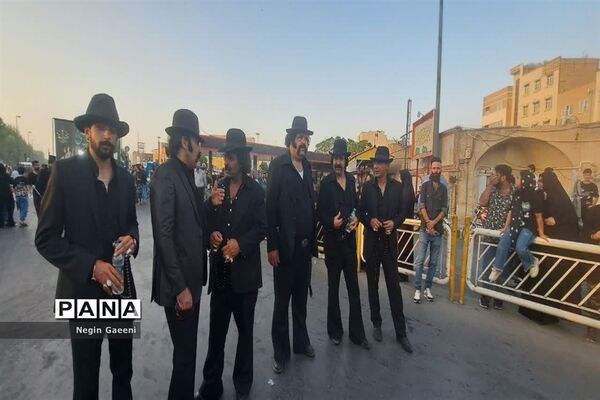 کاروان نمادین «اسرای کربلا» هیات دخیل العباس