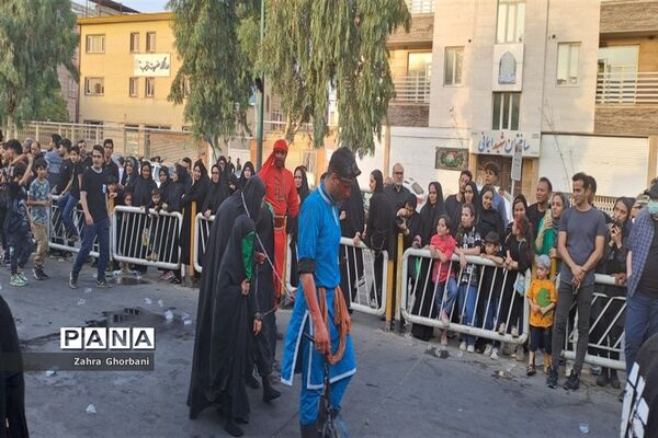 کاروان نمادین «اسرای کربلا» هیات دخیل العباس