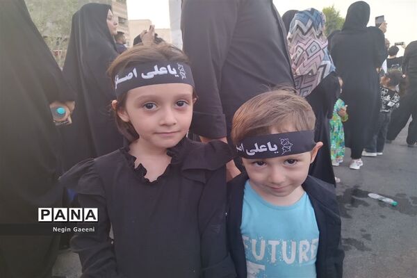 کاروان نمادین «اسرای کربلا» هیات دخیل العباس