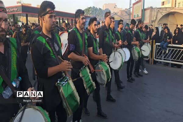 کاروان نمادین «اسرای کربلا» هیات دخیل العباس