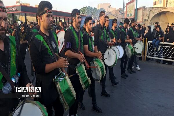 کاروان نمادین «اسرای کربلا» هیات دخیل العباس