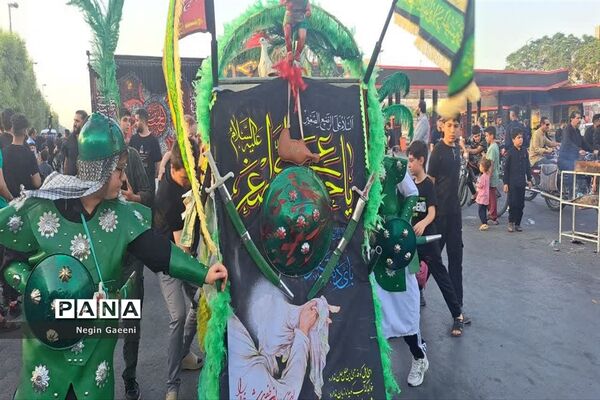 کاروان نمادین «اسرای کربلا» هیات دخیل العباس