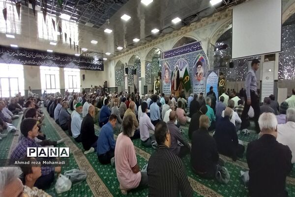 برگزاری نماز جمعه در کاشمر