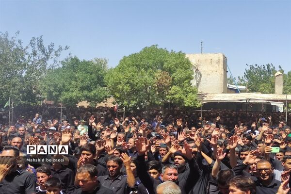 برگزاری مراسم شبیه‌خوانی در روستای عبدالله‌آباد نیشابور