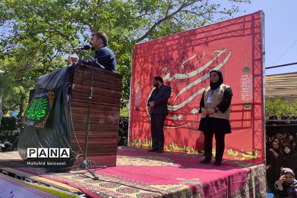 برگزاری مراسم شبیه‌خوانی در روستای عبدالله‌آباد نیشابور